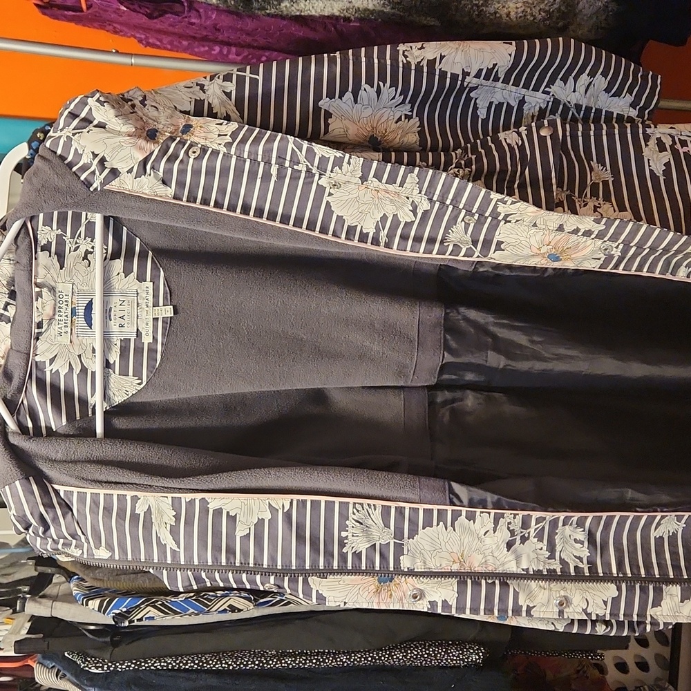 Joules Rain Coat US10 EUC - Picture 3 of 7